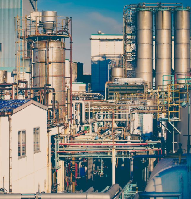 Image of an industrial plant